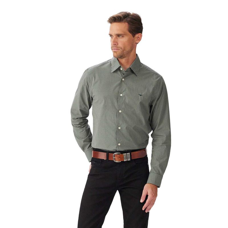 R.M. Williams Parkes Regular Poplin Shirt image number 0